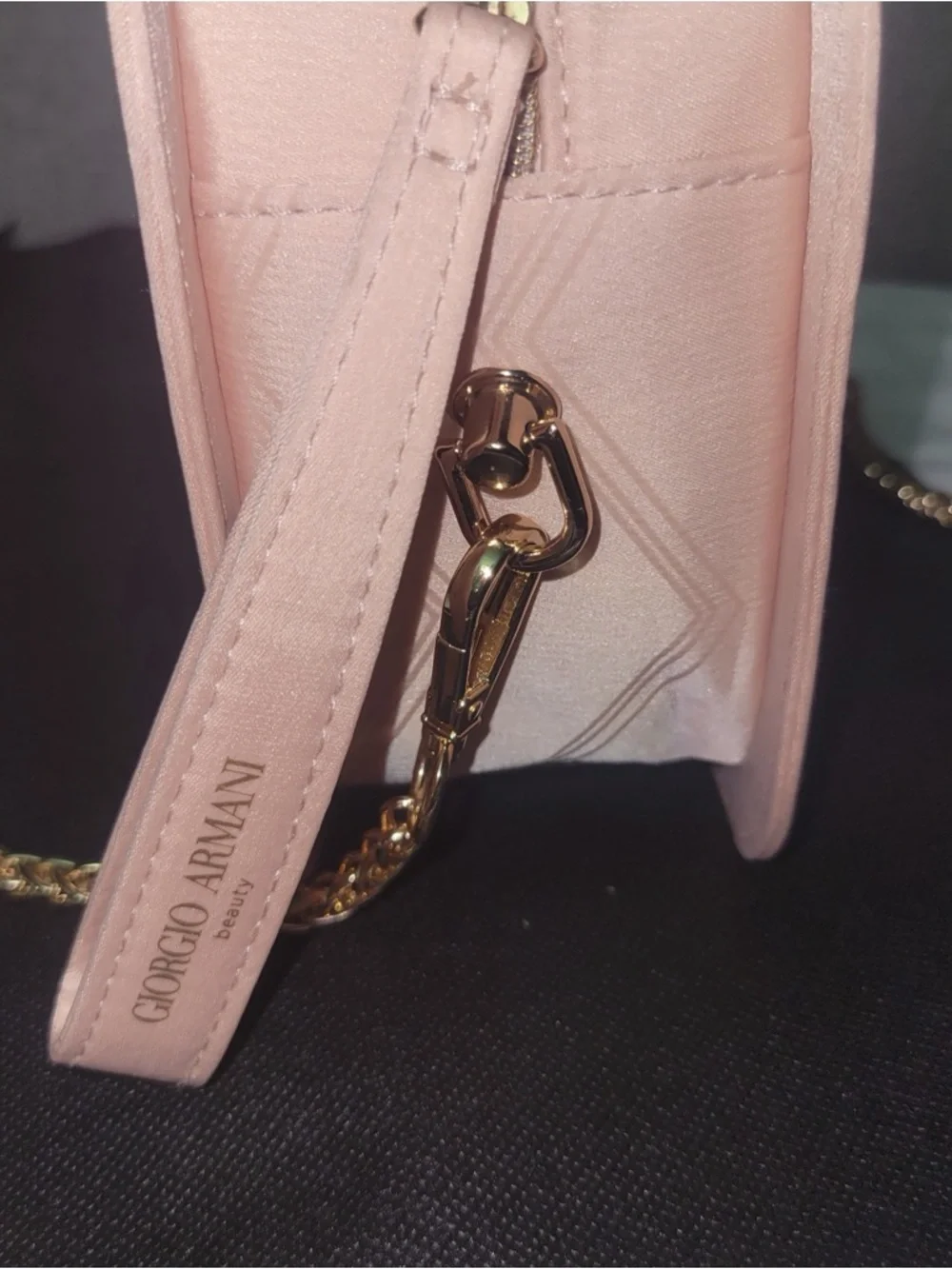 Blush pink Cosmetic bag